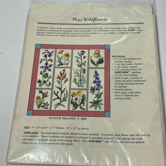 Distinctive Designs Susan R DuLaney Quilt Lot of 3 In Package Not Used - Picture 5 of 10
